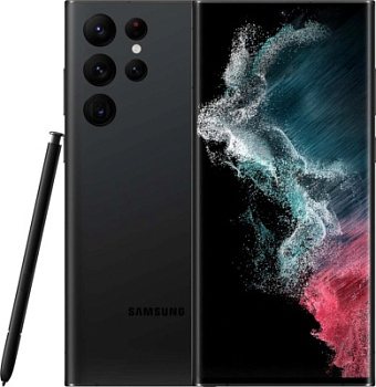 Samsung Galaxy S22 Ultra  Черный фантом 256gb б/у